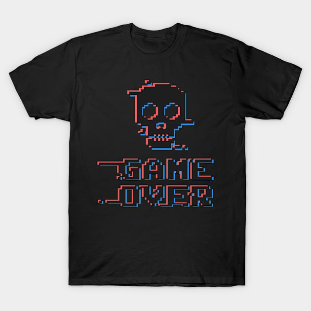 Game Over T-Shirt by VMAZ's Store